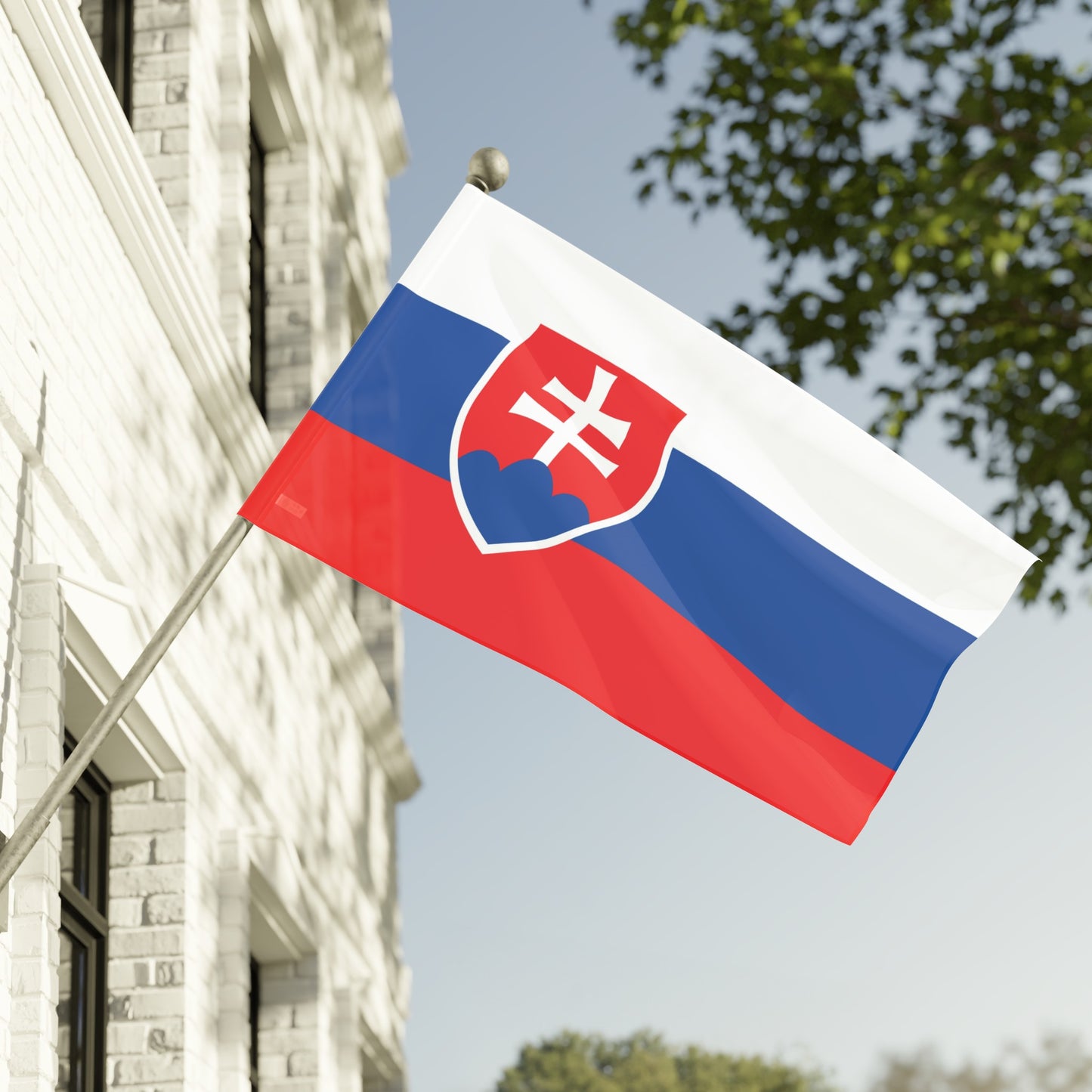Flag Village Slovakia Flag 18" x 12" / 36" x 24" / 60" x 36"