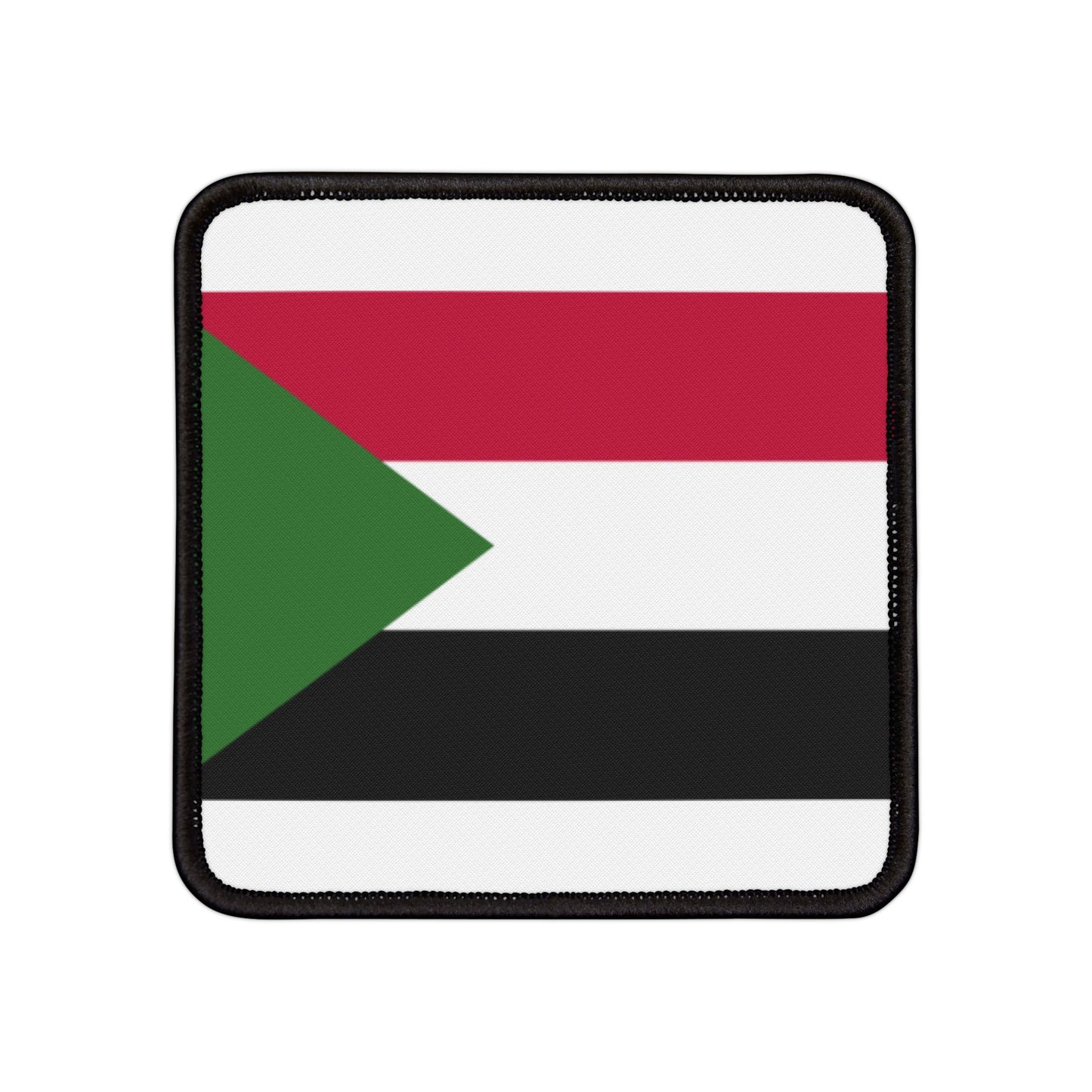 Flag Village Sudan Flag Embroidery Iron-On Patches