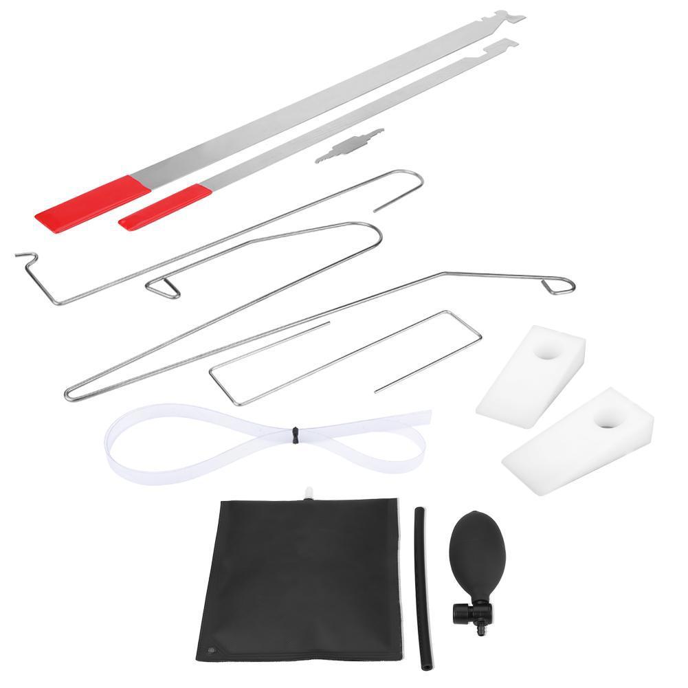 Flag Village Auto Tools Kit Para Abrir Autos Puerta De Auto Carros Completo y Set Profesional Tools Set.