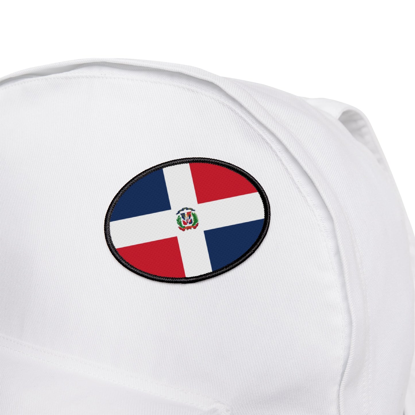 Flag Village Dominican Republic Flag Embroidery Iron-On Patches