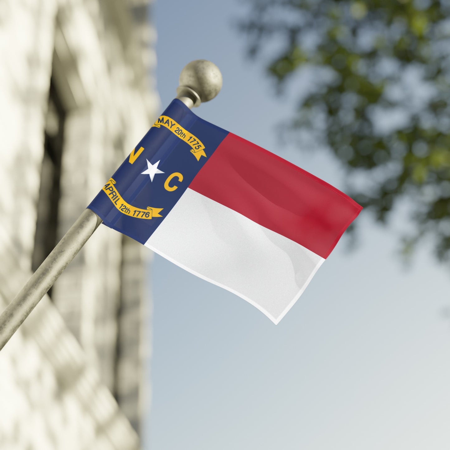 Flag Village USA North Carolina State Flag 18" x 12" / 36" x 24" / 60" x 36"