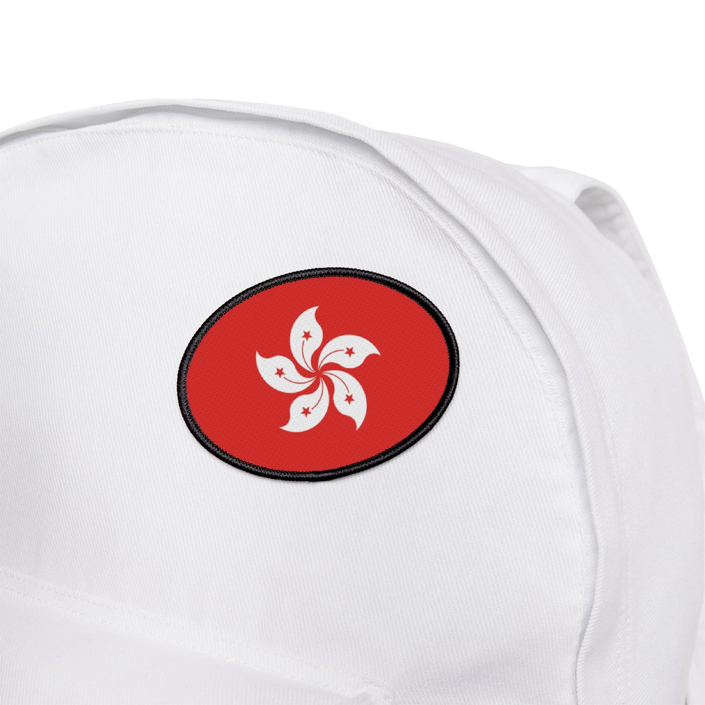 Flag Village Hong Kong Flag Embroidery Iron-On Patches