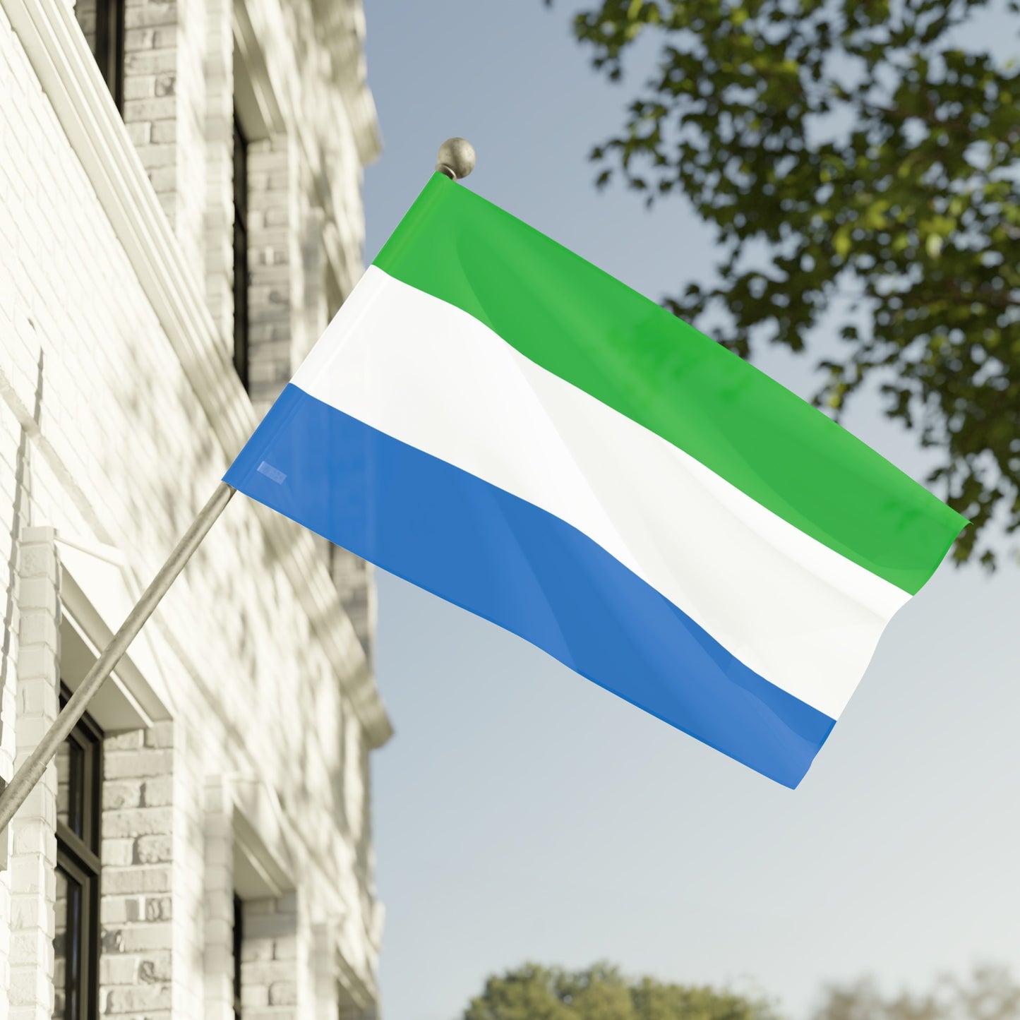 Flag Village Sierra Leone Flag 18" x 12" / 36" x 24" / 60" x 36"