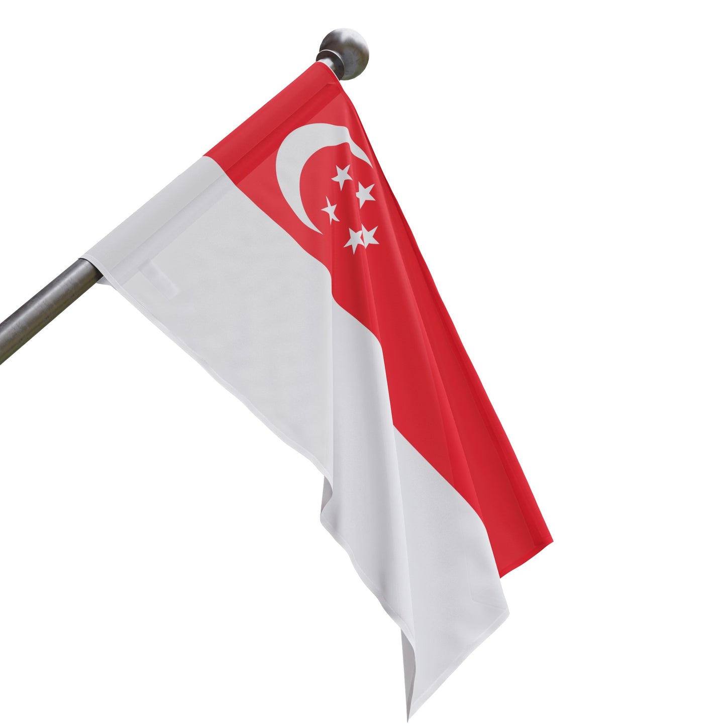 Flag Village Singapore Flag 18" x 12" / 36" x 24" / 60" x 36"