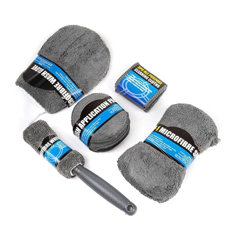 Flag Village Auto Tools 9-piece Car Wash Cleaning Set Washing Tools