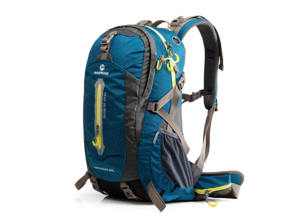 Flag Village Outdoor mountaineering bag men and women riding backpack Korean sports bag leisure travel backpack