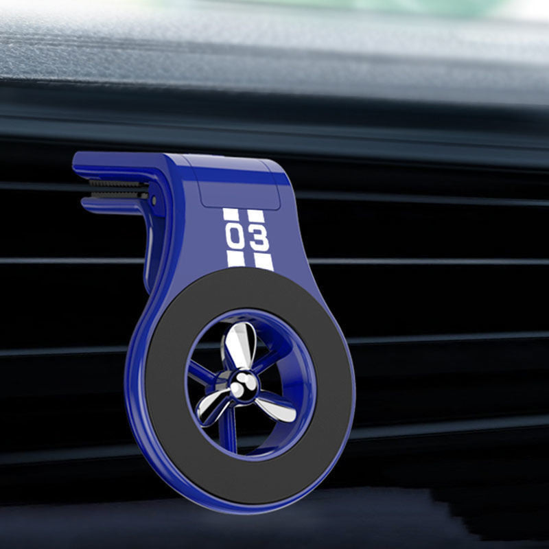 Flag Village Auto Tools Perfume Universal Air Vent Paddle Rotation Magnetic Stand Car Phone Holder