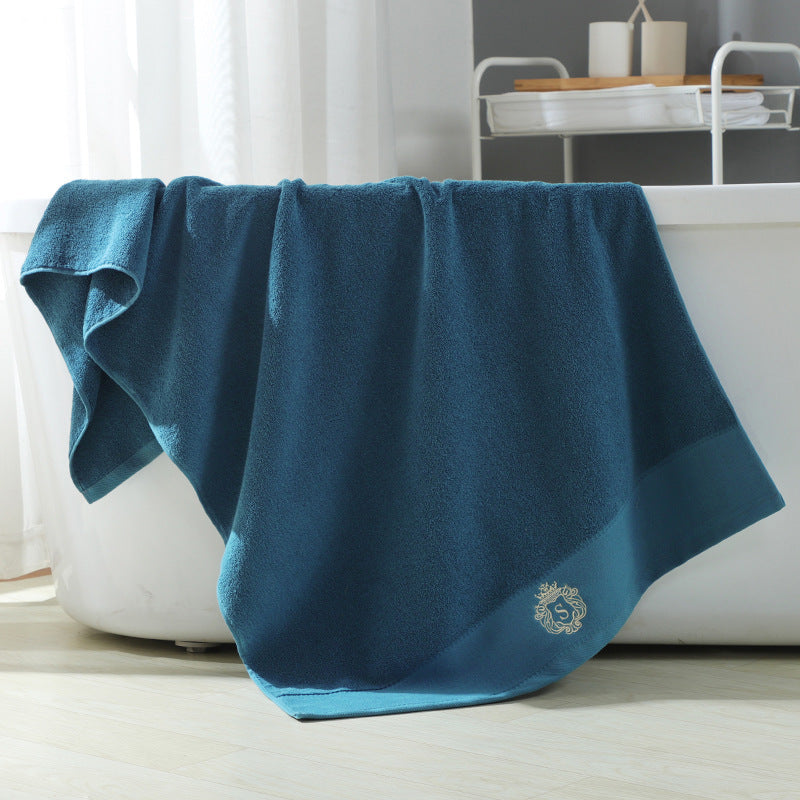 Flag Village Cotton Bath Towel Embroidery Set Towel Gift Box