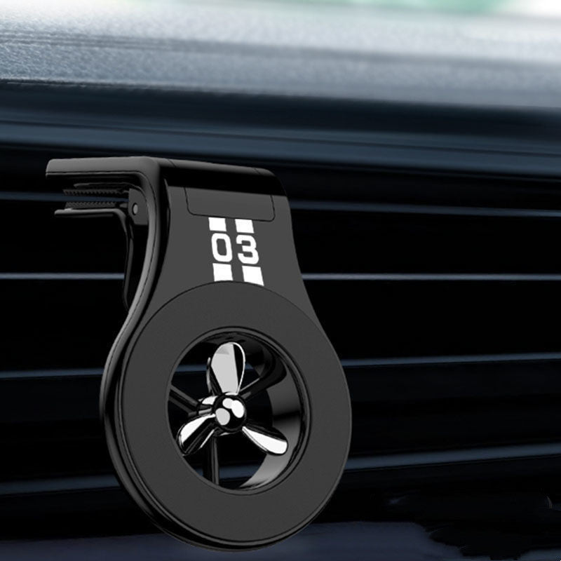 Flag Village Auto Tools Perfume Universal Air Vent Paddle Rotation Magnetic Stand Car Phone Holder