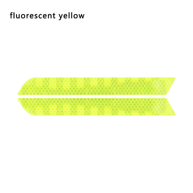 Flag Village Auto Tools Body Reflective Sticker Car Rear Bumper Reflective Film