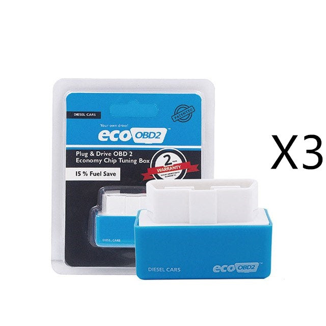 Flag Village Auto Tools Plug And Play ECOOBD2 Gasoline Car Fuel Economy ECO OBD2 Driver