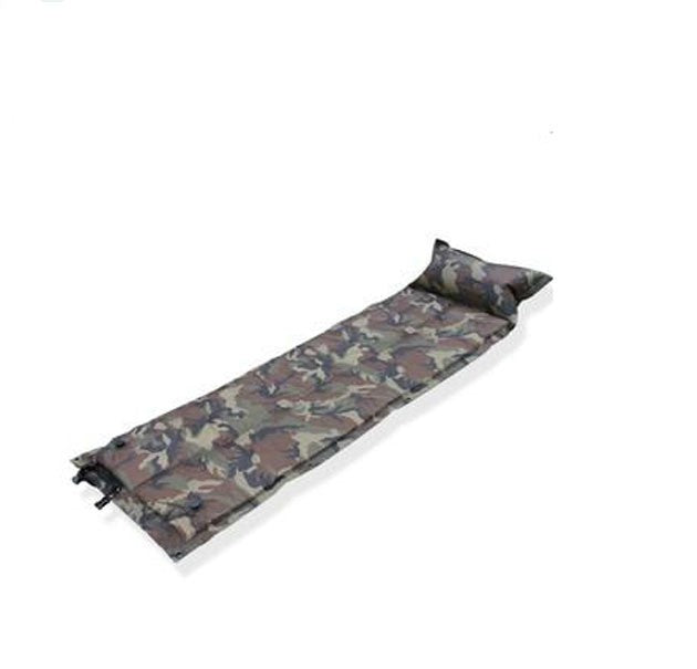 Flag Village Camo Automatic Inflatable Cushion With Pillow Outdoor Camping Camping Damp
