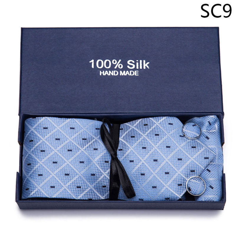 Flag Village Men's Tie Gift Box Set Group Business Formal