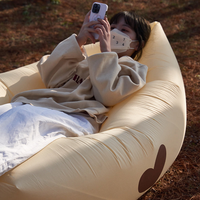 Flag Village Outdoor Camping Equipment Inflatable Sofa Portable