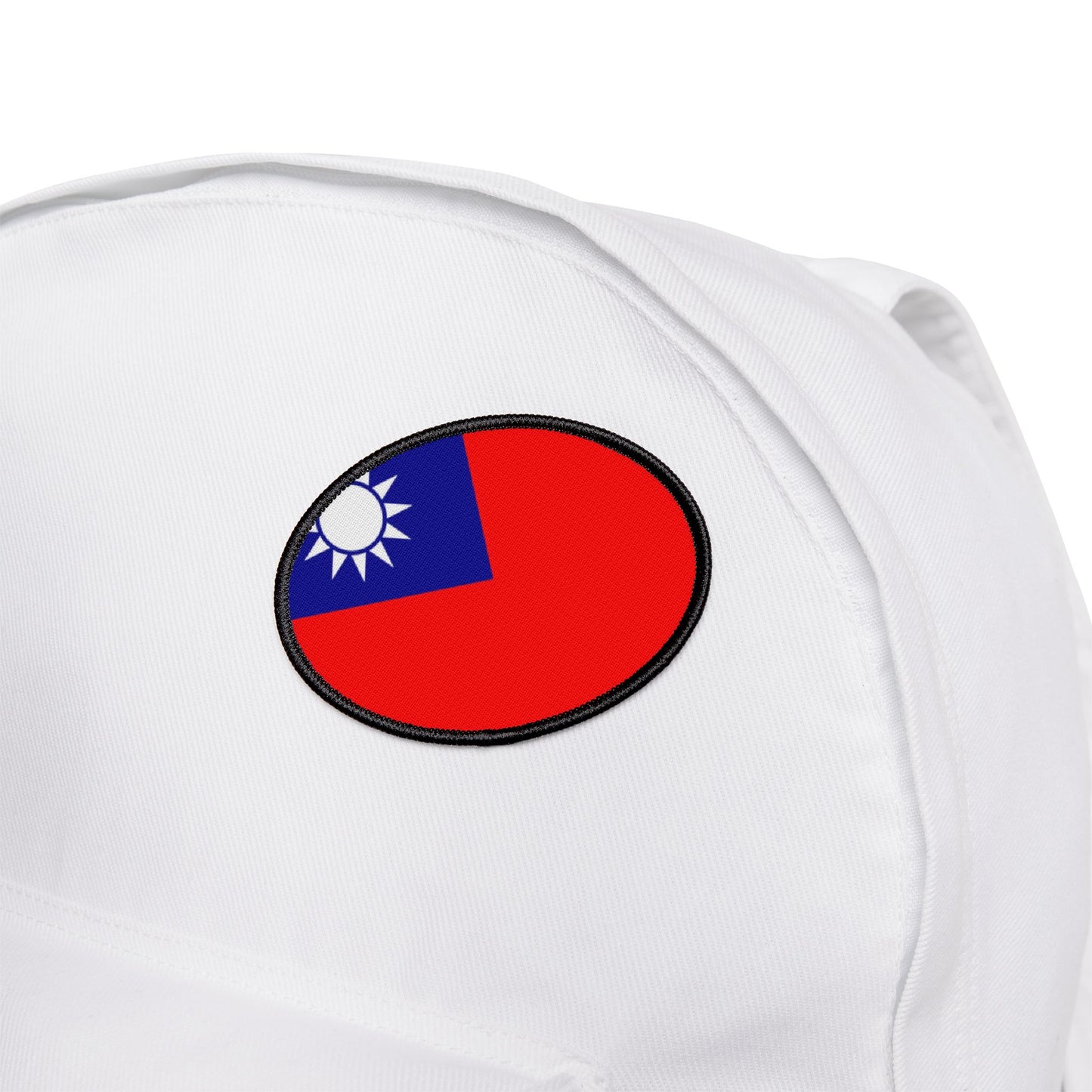 Flag Village Taiwan Flag Embroidery Iron-On Patches