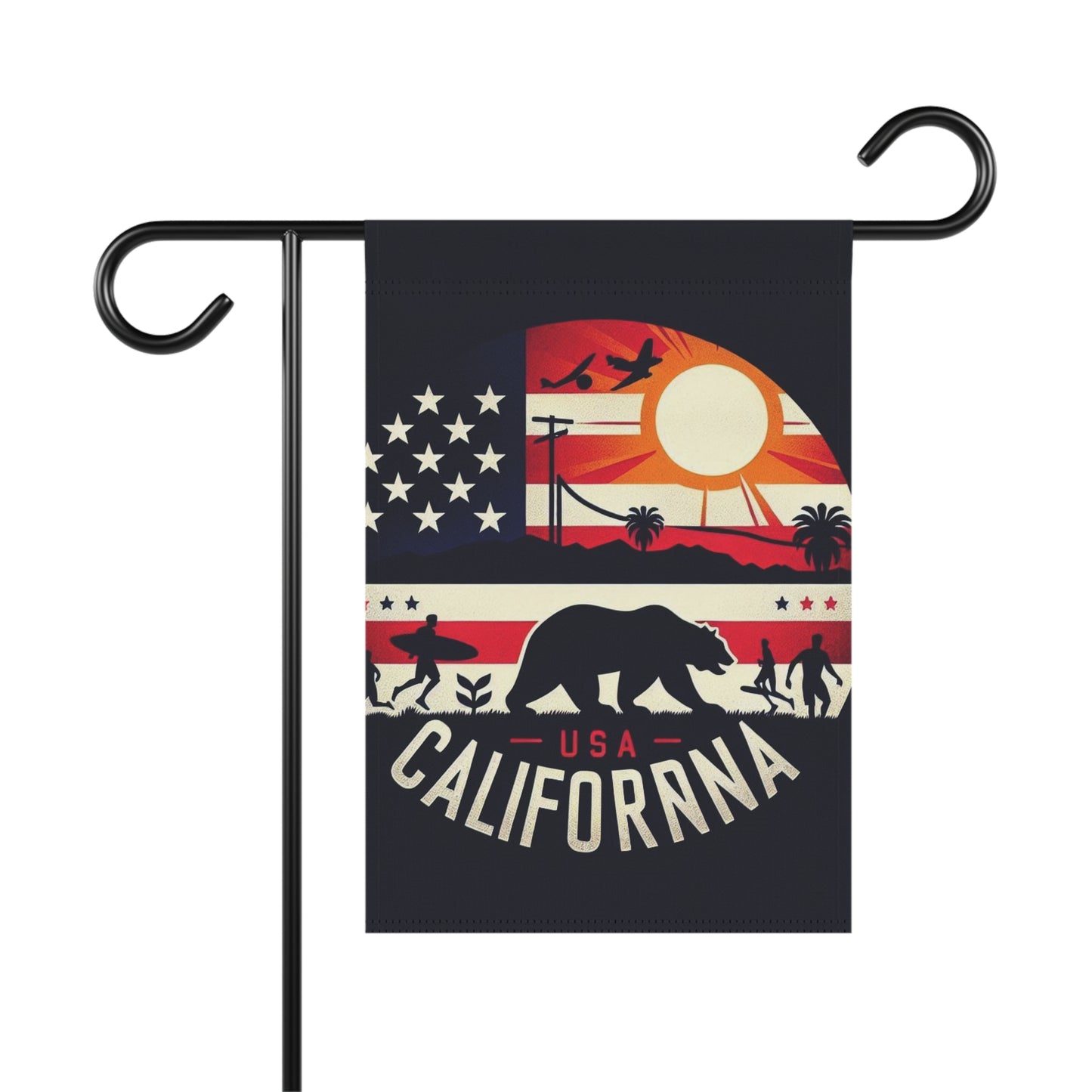 Flag Village California State Flag Sporting Garden & House Banner CA0002