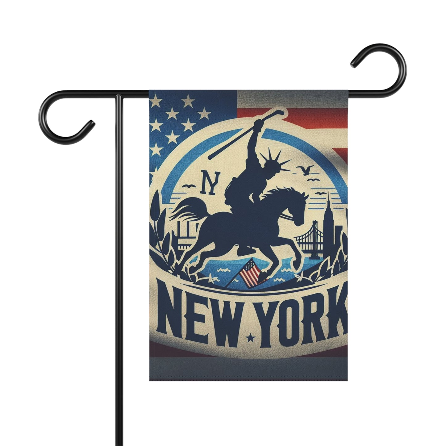 Flag Village New York State Flag Sporting Garden & House Banner NY0002