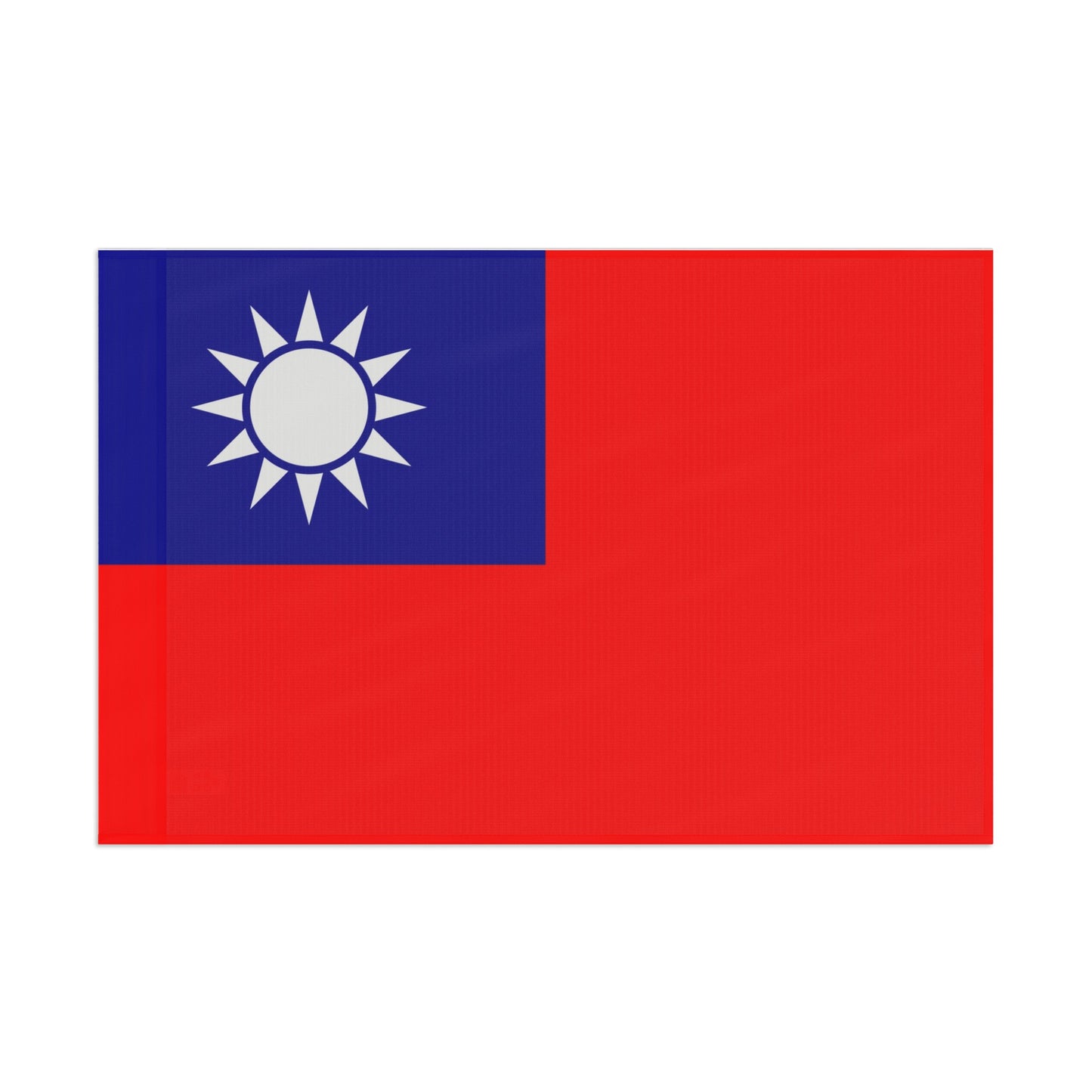 Flag Village Taiwan Flag 18" x 12" / 36" x 24" / 60" x 36"