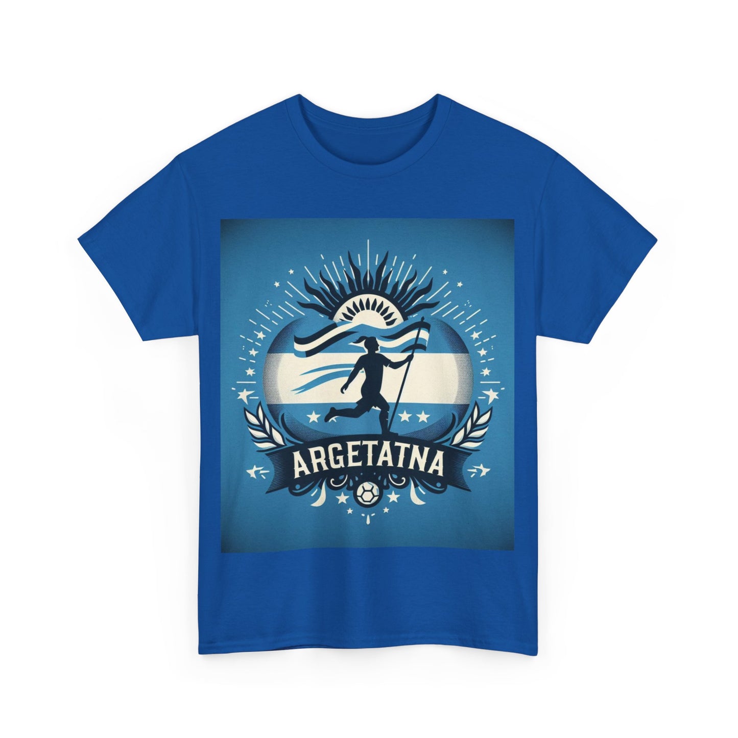 Flag Village Argentina Sporting Flag T-SHIRT Heavy Cotton Tee ARG0007