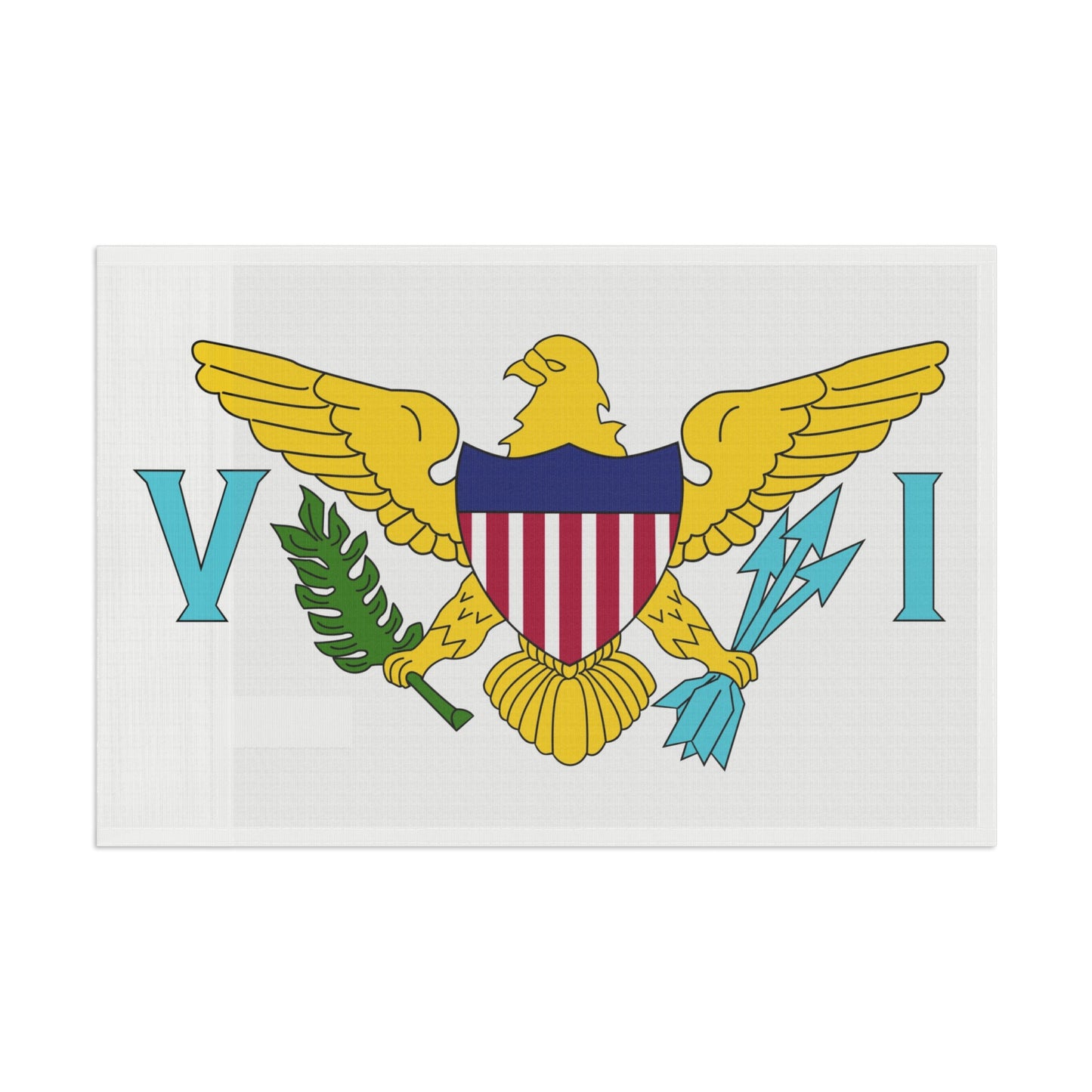 Flag Village Virgin Islands(U.S. Virgin Islands) Flag 18" x 12" / 36" x 24" / 60" x 36"