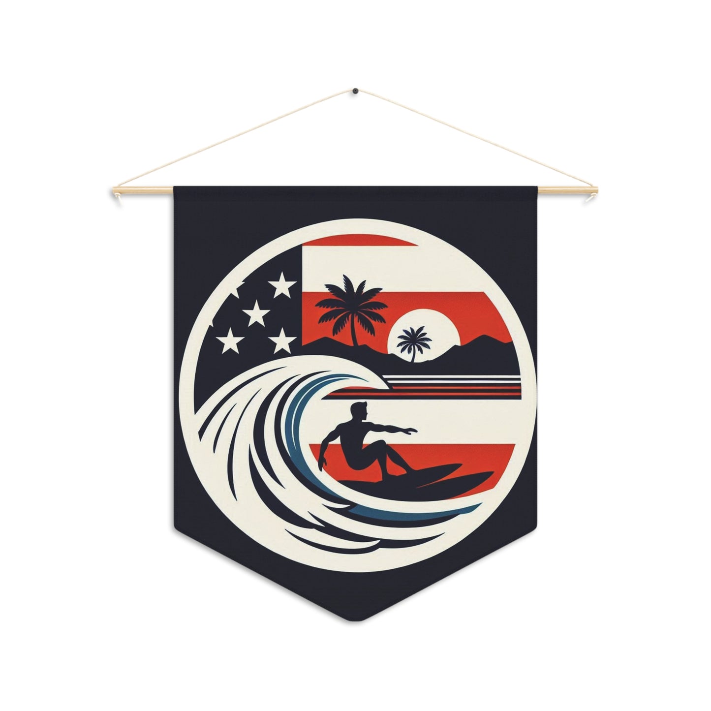 Flag Village Hawaii State Flag Pennant Sporting Home Wall decoration HI0002