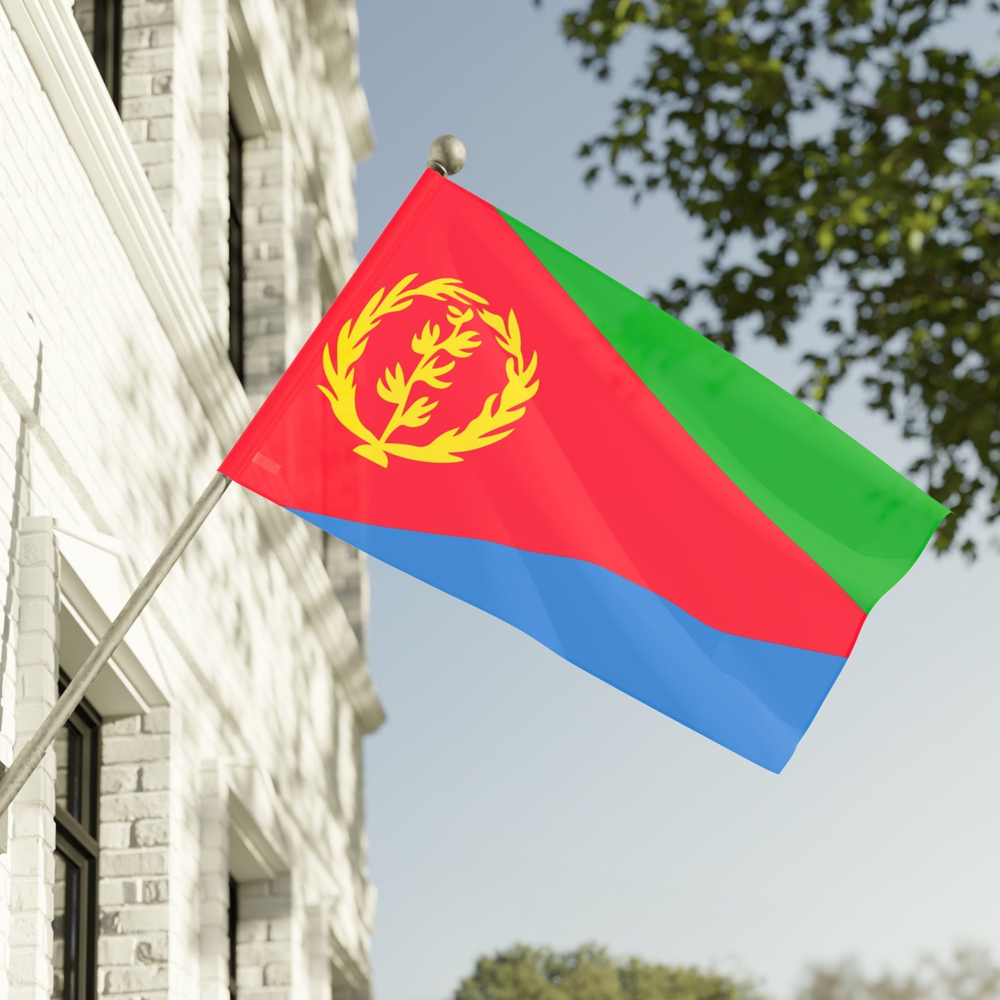 Flag Village Eritrea Flag 18" x 12" / 36" x 24" / 60" x 36"