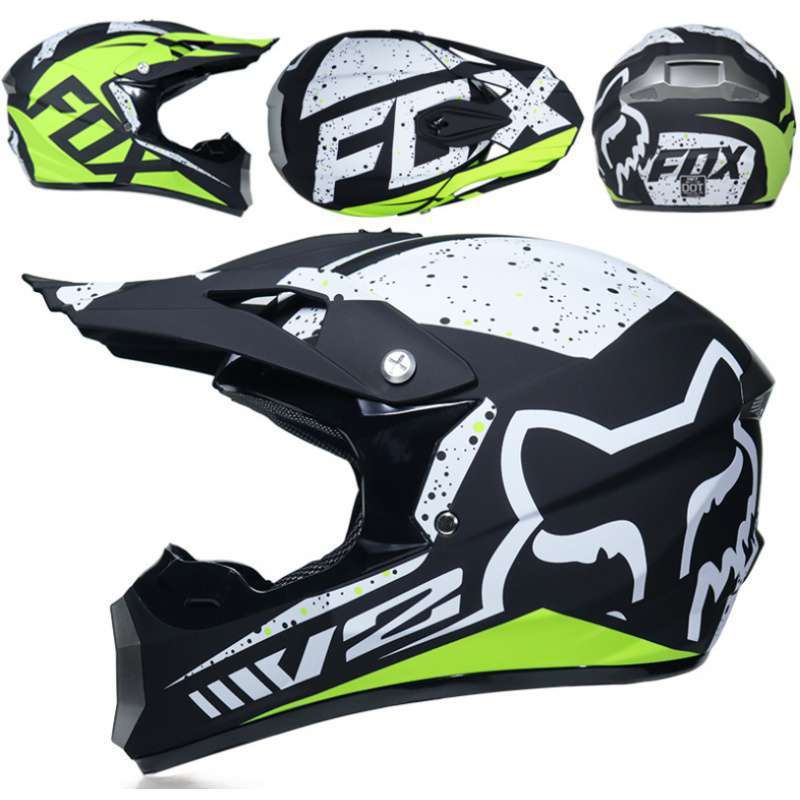 Flag Village Auto Tools Motocross Helmet Speed Down Mountain Bike