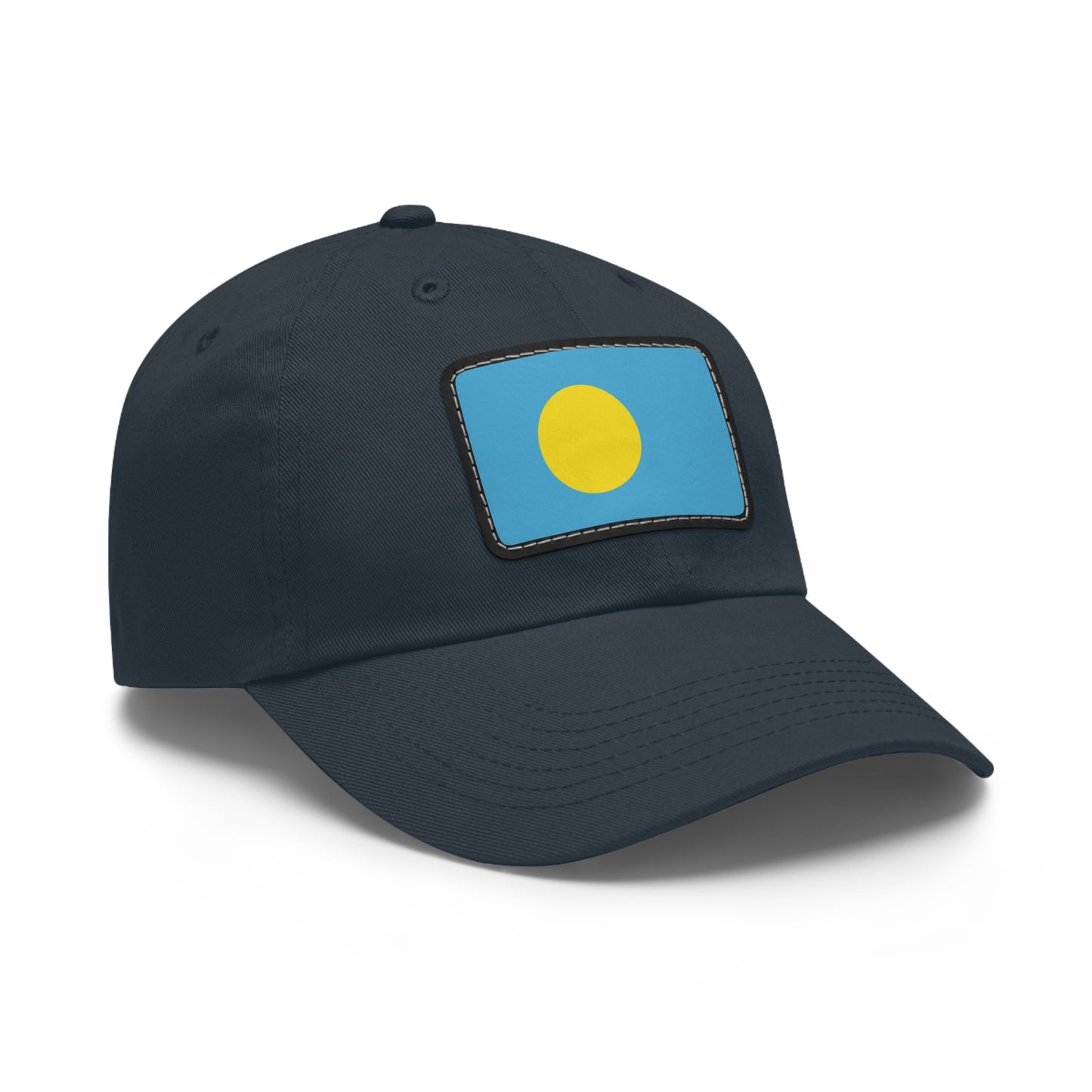 Flag Village Palau Flag Hat Cap with Leather Patch