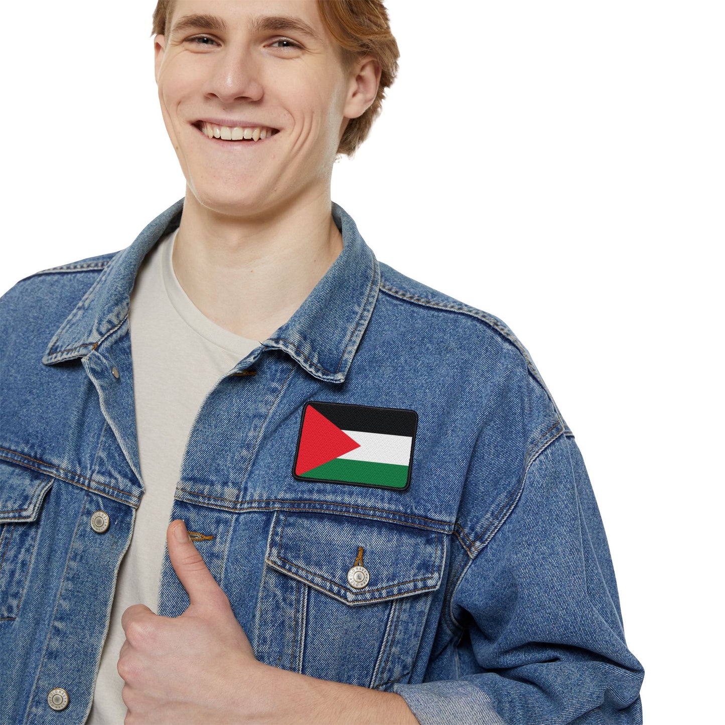 Flag Village Palestine Flag Embroidery Iron-On Patches