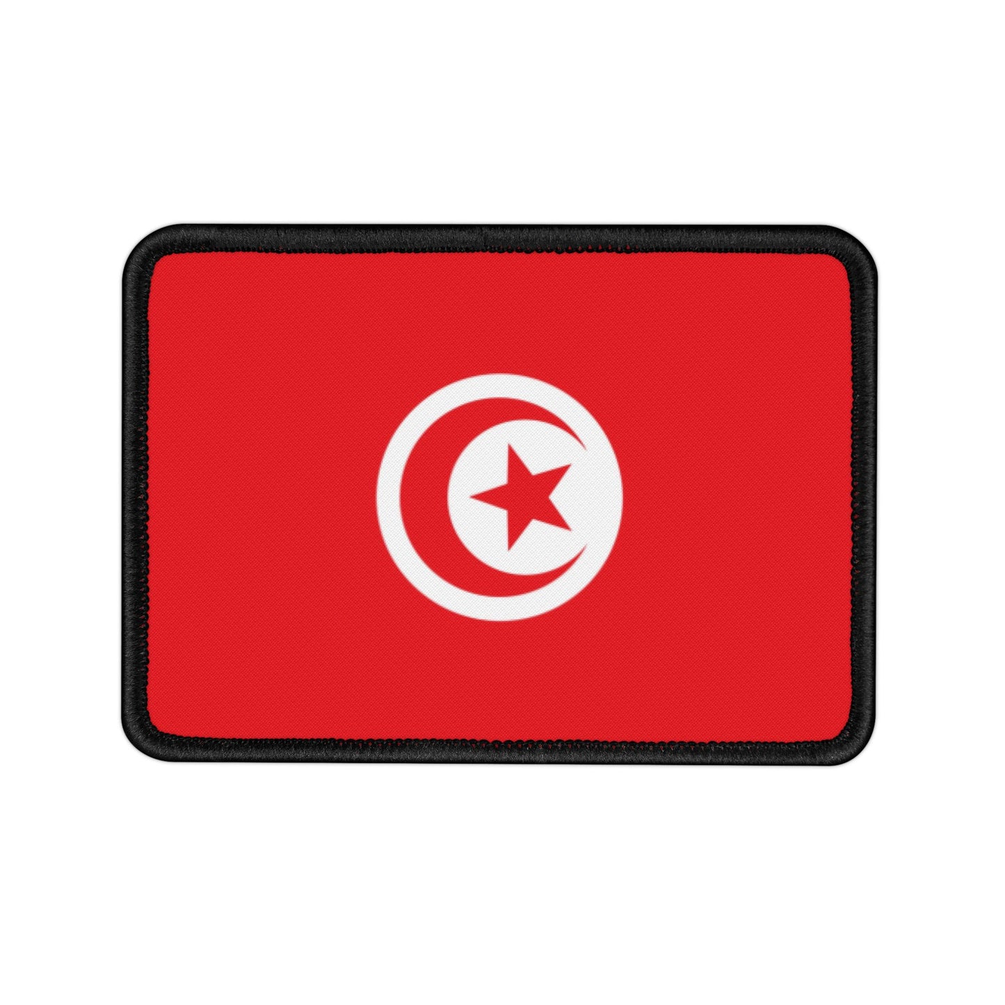 Flag Village Tunisia Flag Embroidery Iron-On Patches