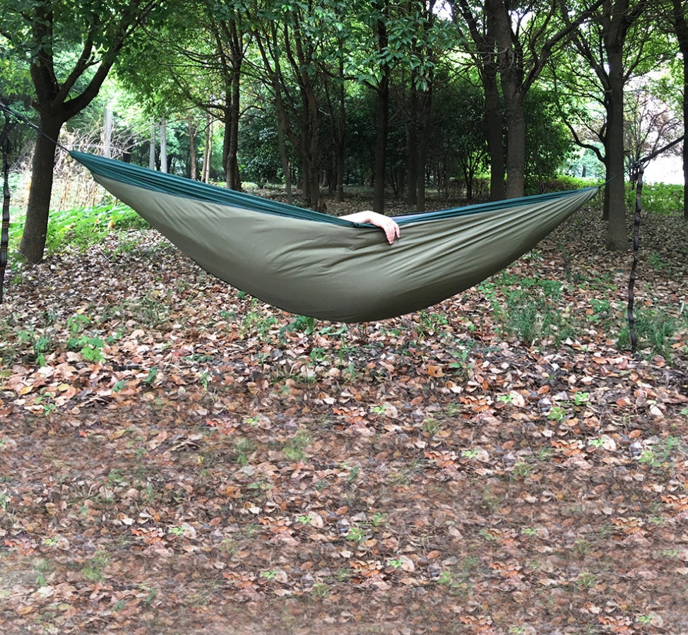 Flag Village Outdoor camping warm cover cotton hammock