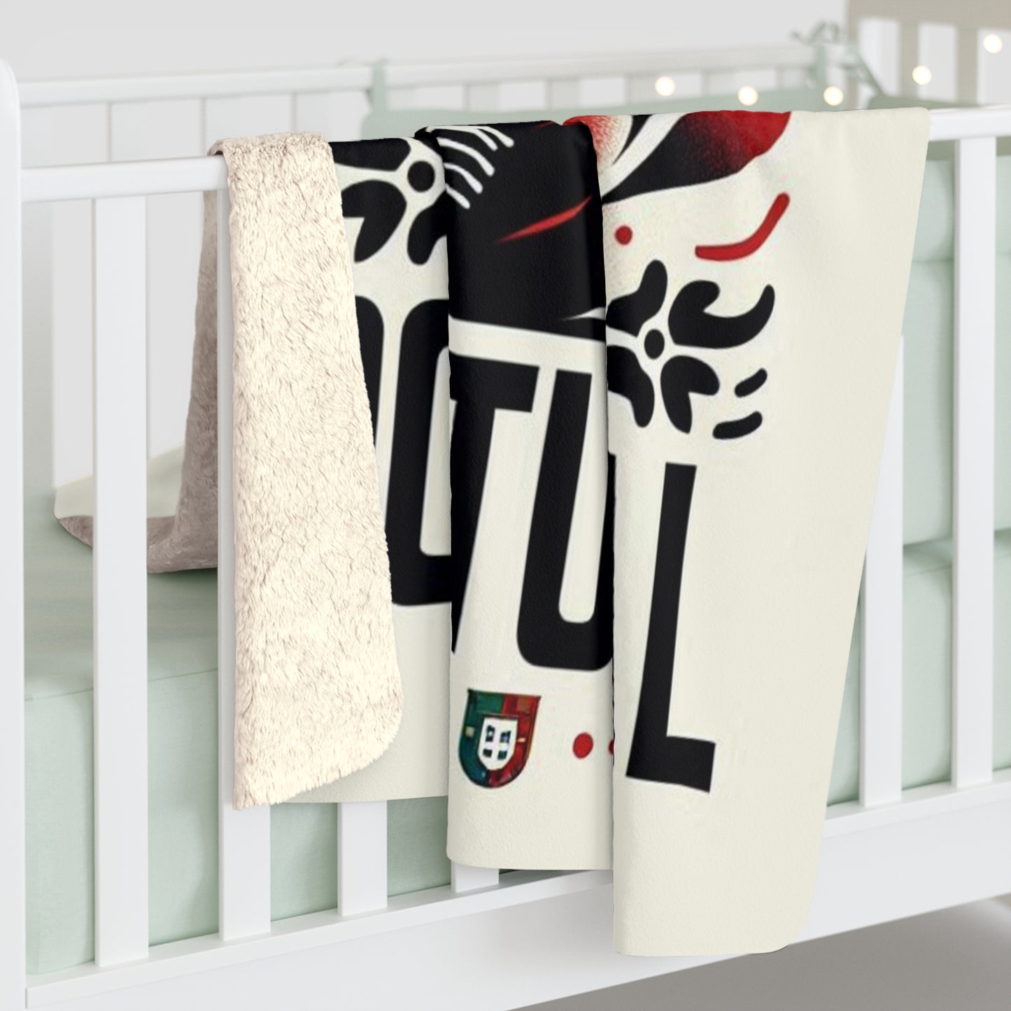 Flag Village Portugal Sporting Flag Sherpa Fleece Blanket PRT0009