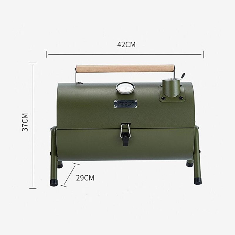 Flag Village Portable Outdoor BBQ Grill Patio Camping Picnic Barbecue Stove Suitable For 3-5 People