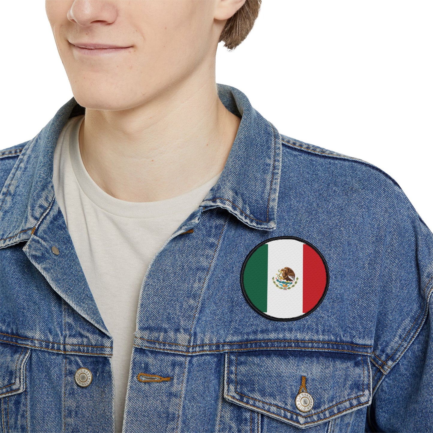 Flag Village Mexico Flag Embroidery Iron-On Patches