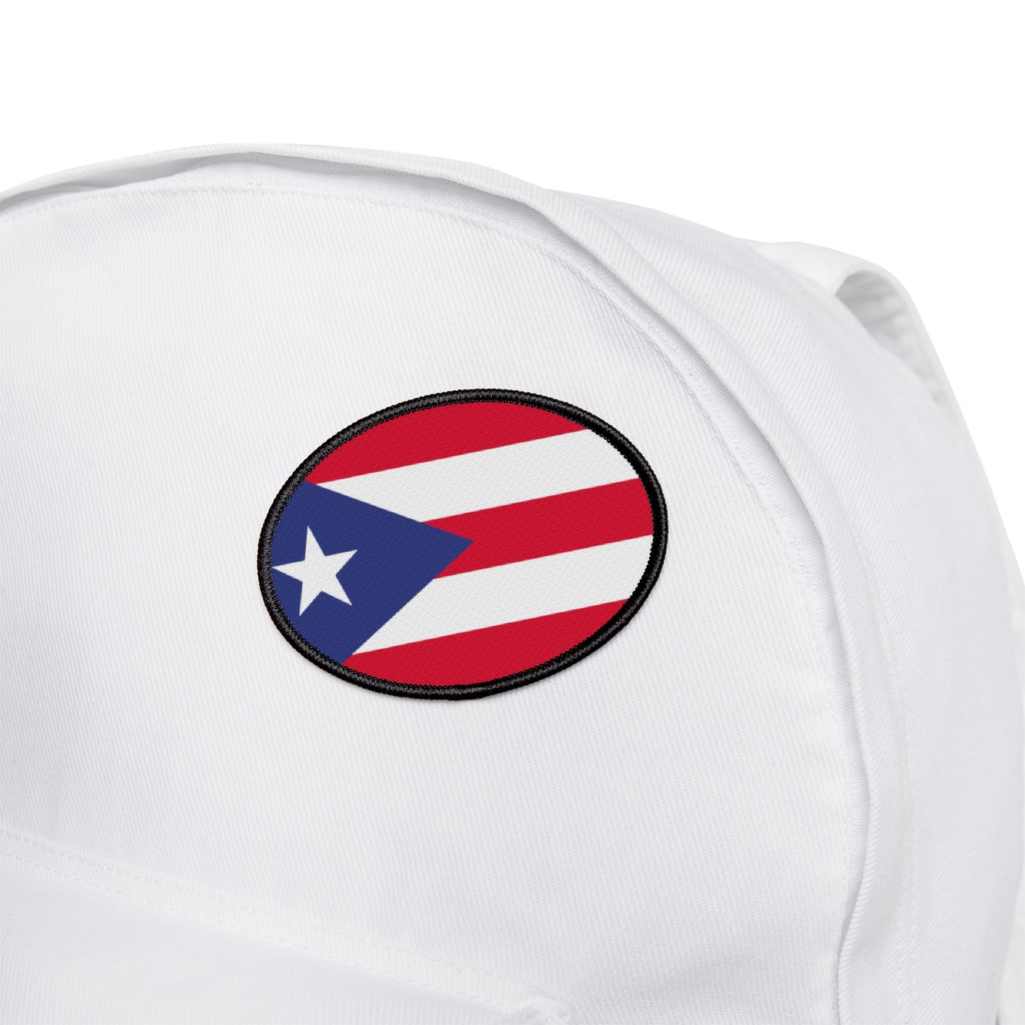 Flag Village Puerto Rico Flag Embroidery Iron-On Patches