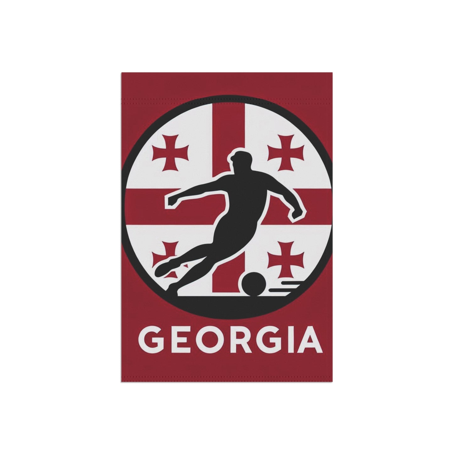 Flag Village Georgia Flag Sporting Garden & House Banner GEO0002