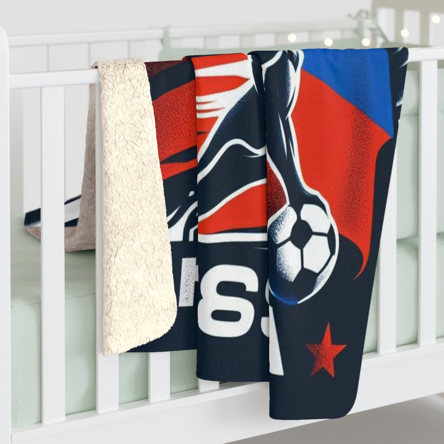 Flag Village Russia Sporting Flag Sherpa Fleece Blanket RUS0003