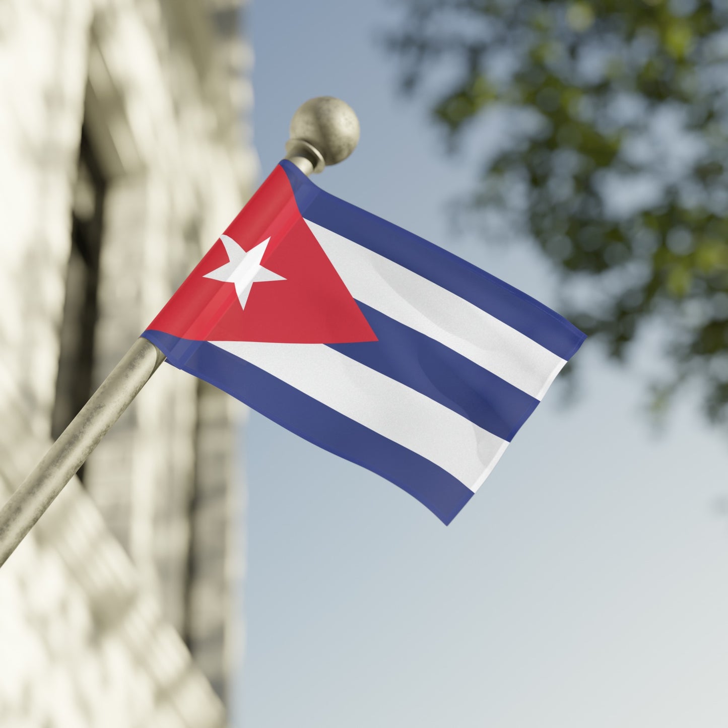 Flag Village Cuba Flag 18" x 12" / 36" x 24" / 60" x 36"