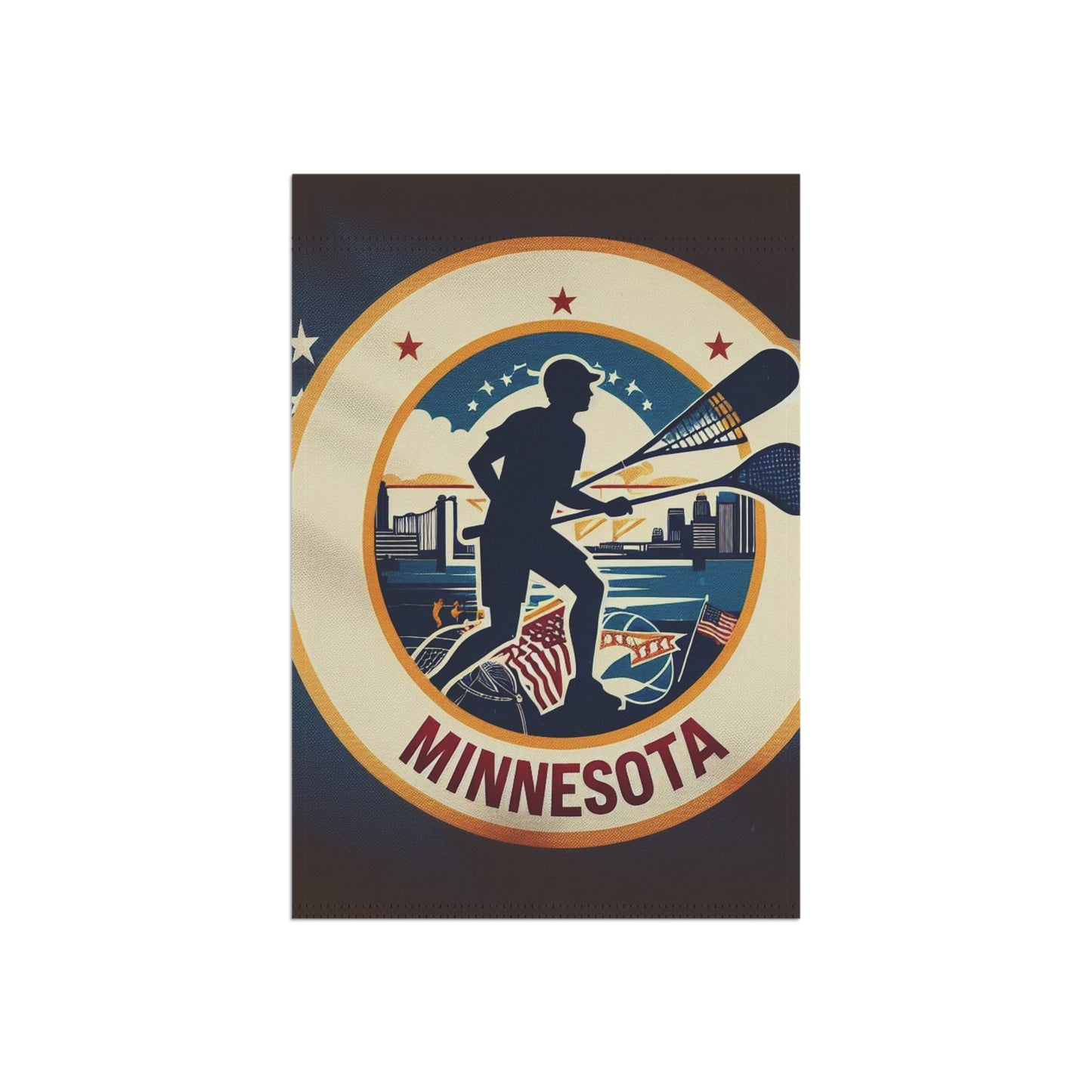 Flag Village Minnesota State Flag Sporting Garden & House Banner MN0001