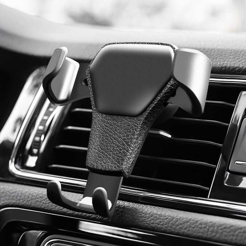 Flag Village Auto Tools Car Phone Holder For Phone In Car Air Vent Mount Stand No Magnetic Mobile Phone Holder Universal Gravity Smartphone Cell Support