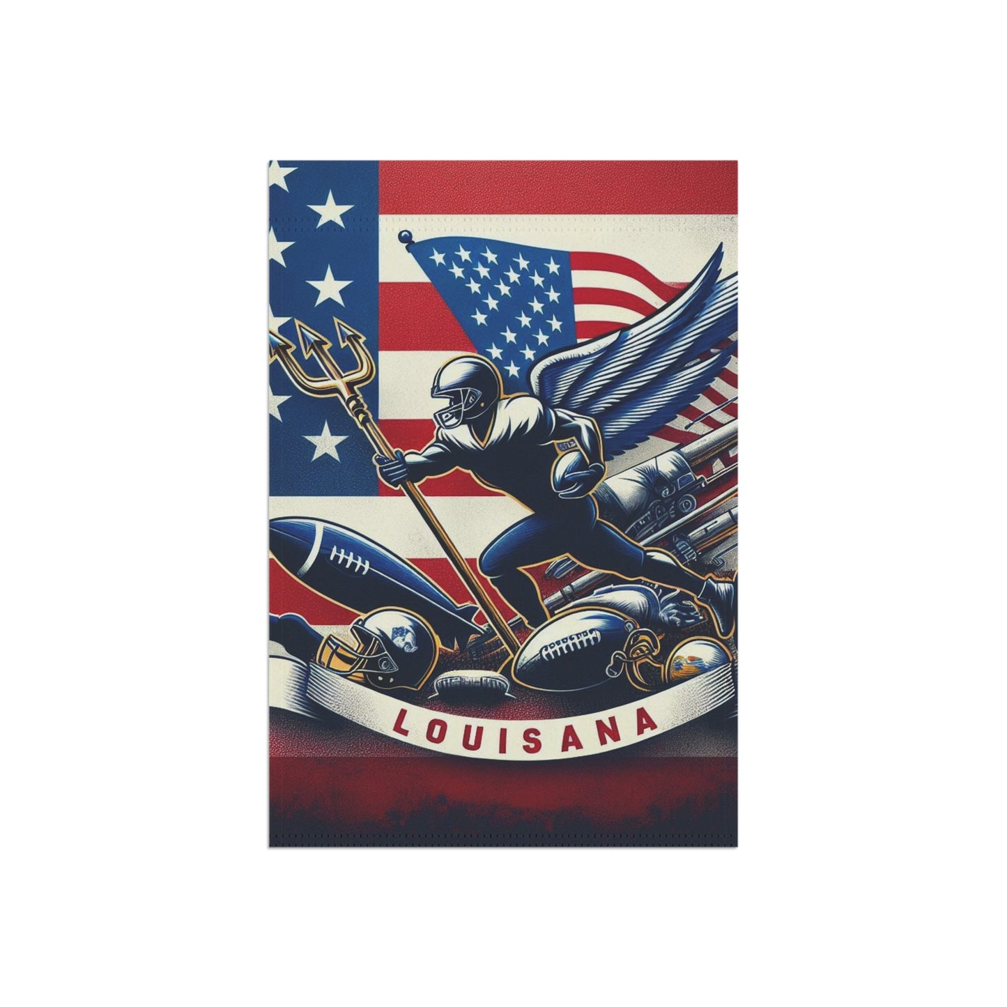 Flag Village Louisiana State Flag Sporting Garden & House Banner LA0002