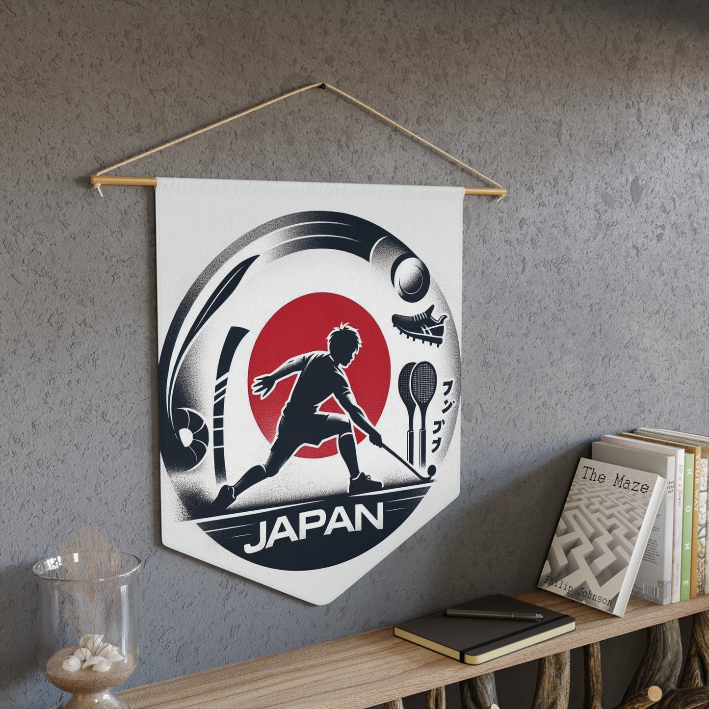 Flag Village Japan Flag Pennant Sporting Home Wall decoration JPN0001