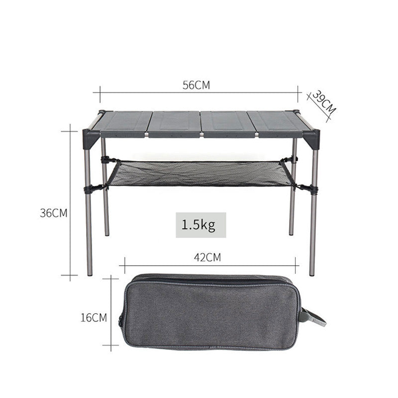 Flag Village Geometric folding table for outdoor camping picnic