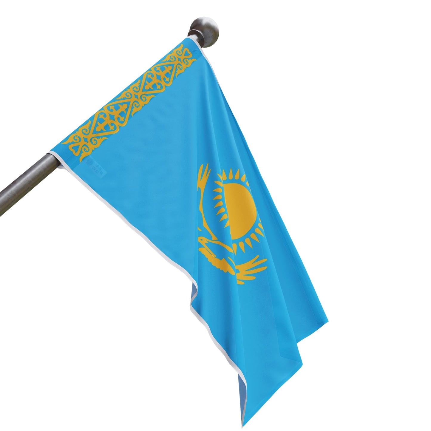 Flag Village Kazakhstan Flag 18" x 12" / 36" x 24" / 60" x 36"