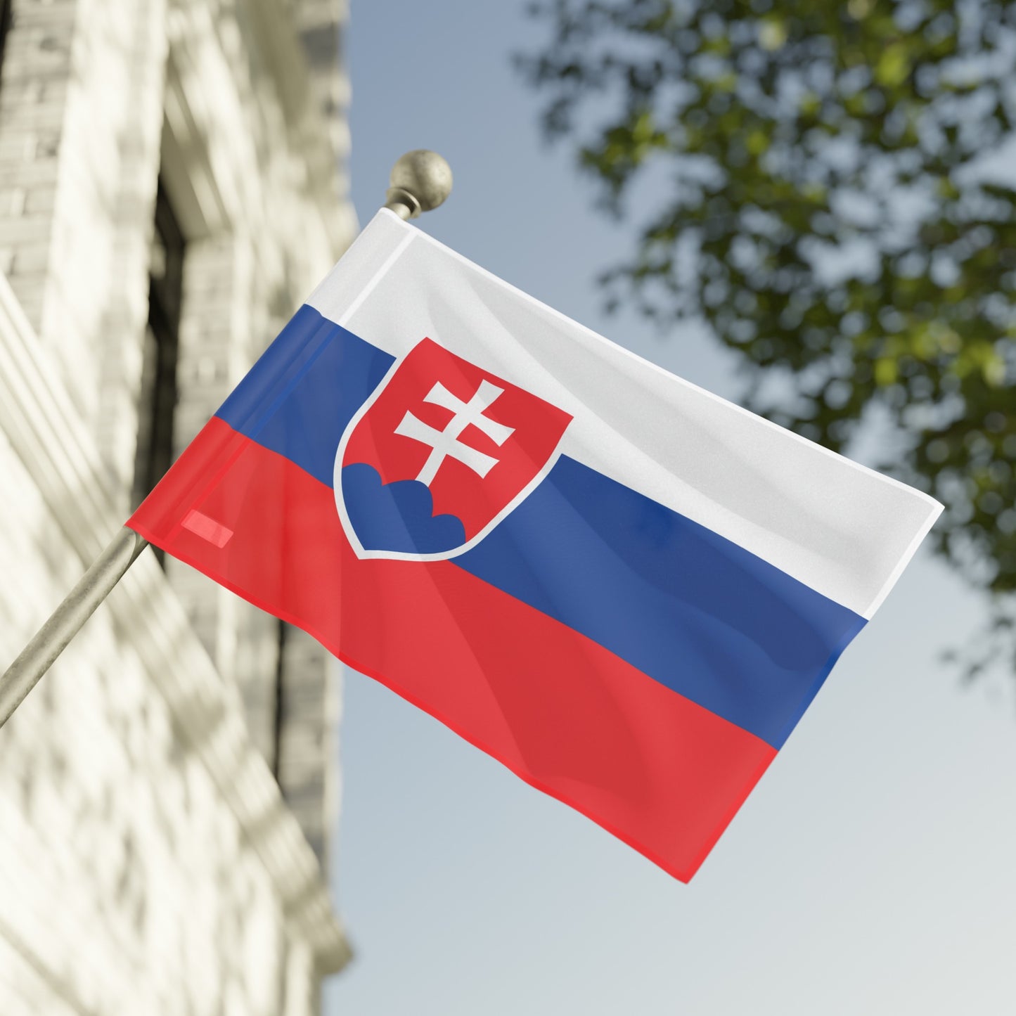 Flag Village Slovakia Flag 18" x 12" / 36" x 24" / 60" x 36"