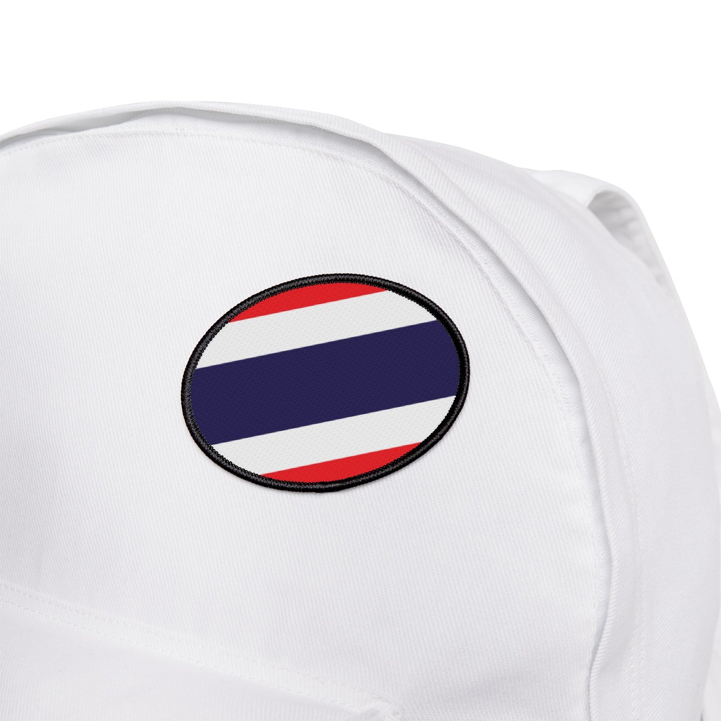 Flag Village Thailand Flag Embroidery Iron-On Patches