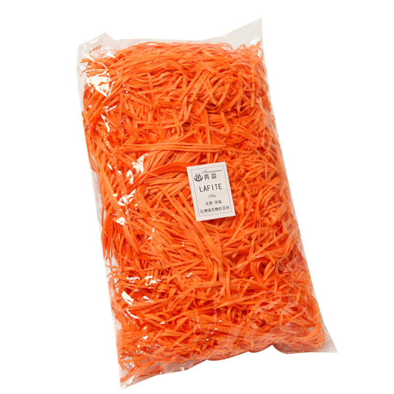 Flag Village Gift box decoration raffia shredded paper