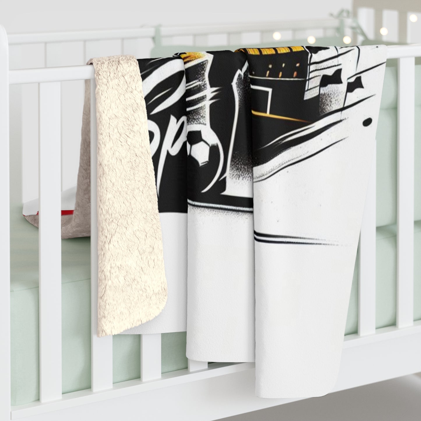 Flag Village Spain Sporting Flag Sherpa Fleece Blanket ESP0010