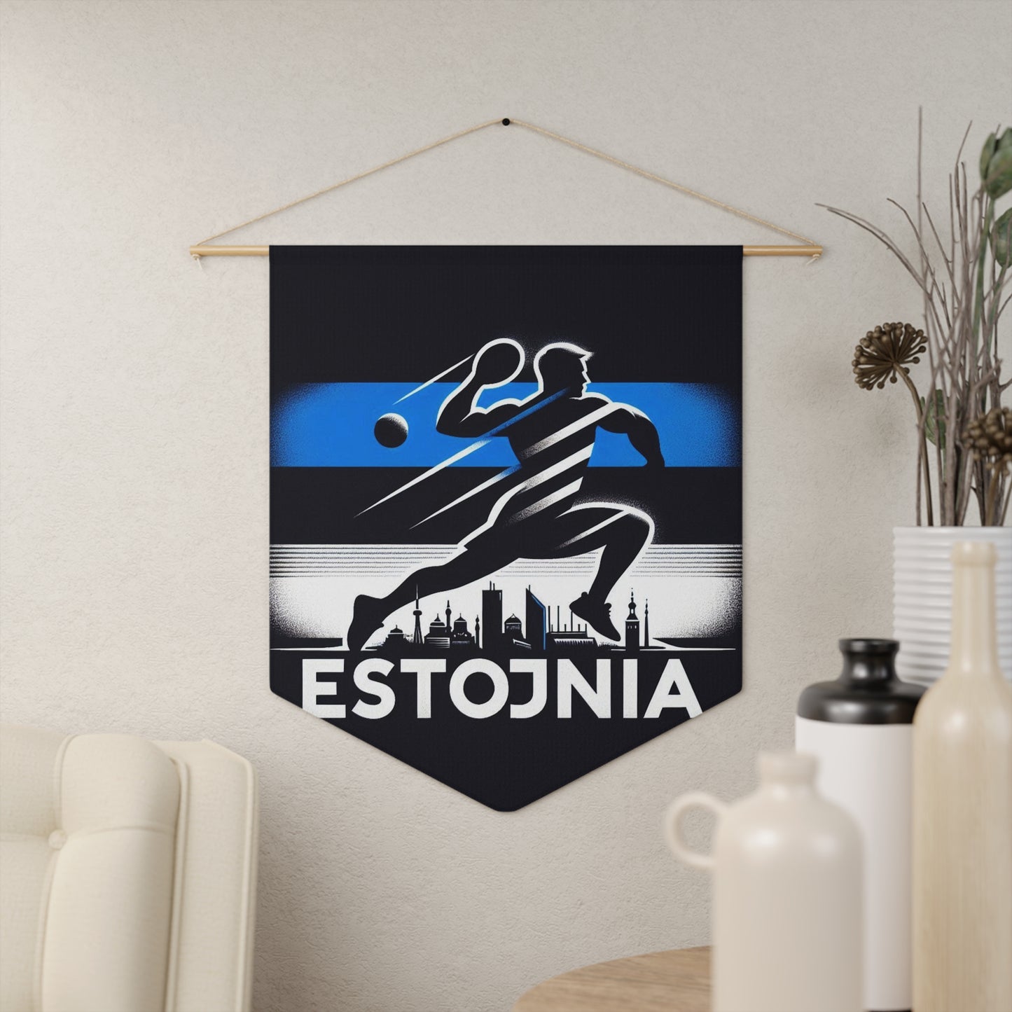 Flag Village Estonia Flag Pennant Sporting Home Wall decoration EST0001