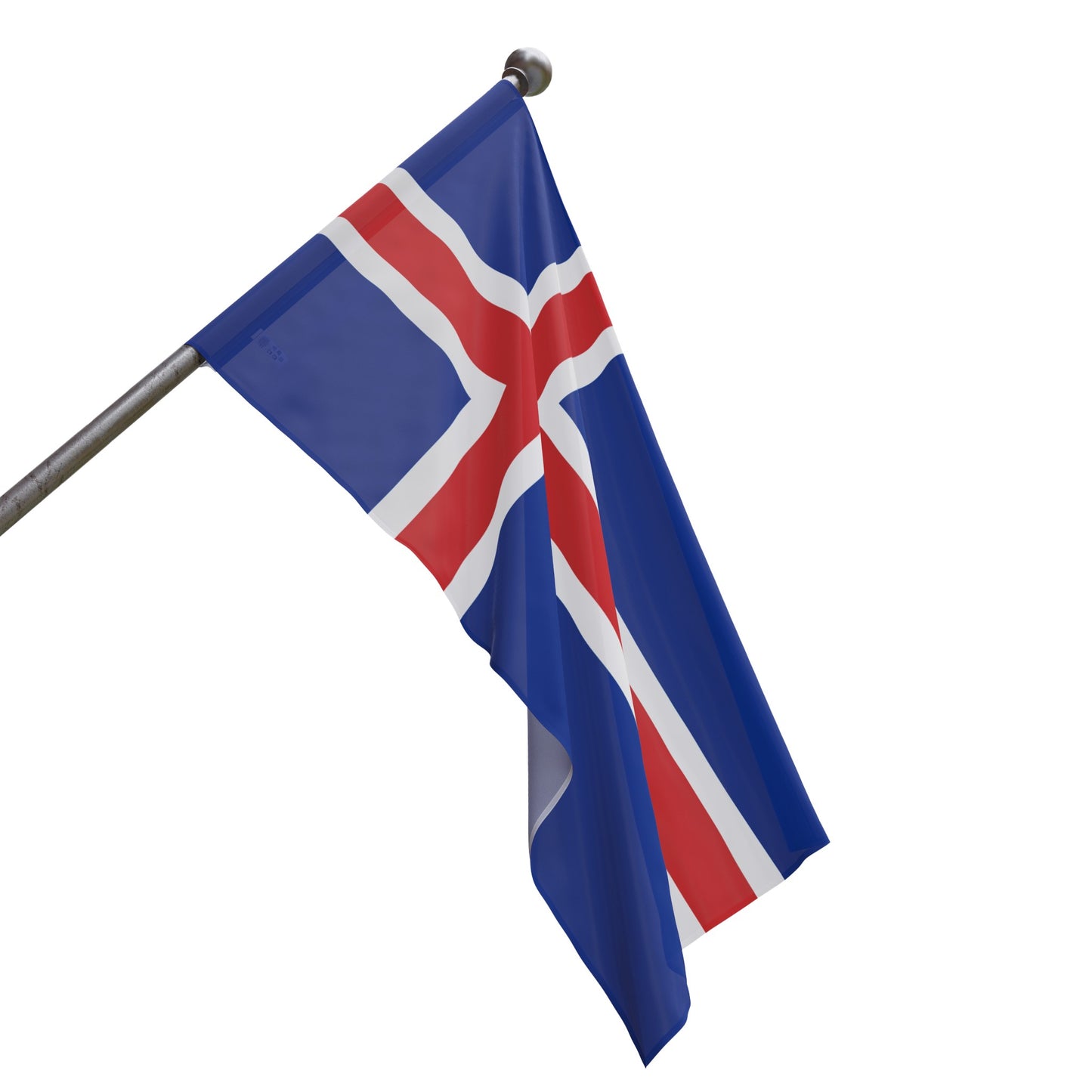 Flag Village Iceland Flag 18" x 12" / 36" x 24" / 60" x 36"